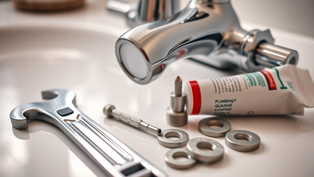 DIY Guide: Fixing a Leaky Faucet Easily 4 gather tools and supplies
