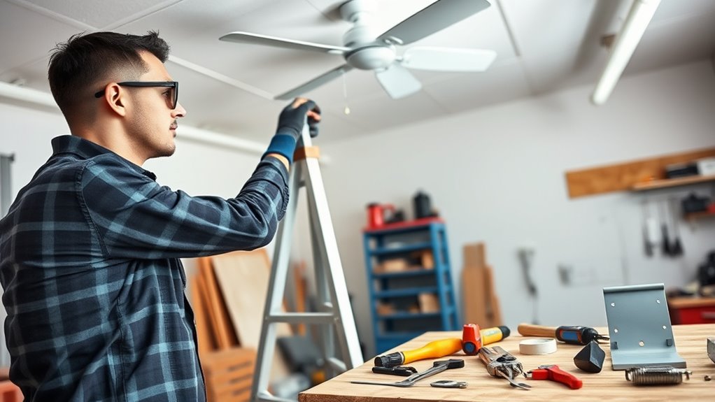 Installing a Ceiling Fan: Step-by-Step Guide 3 gather tools materials safety tips