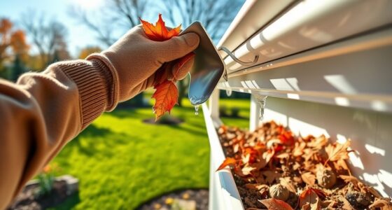 gutter cleaning and maintenance