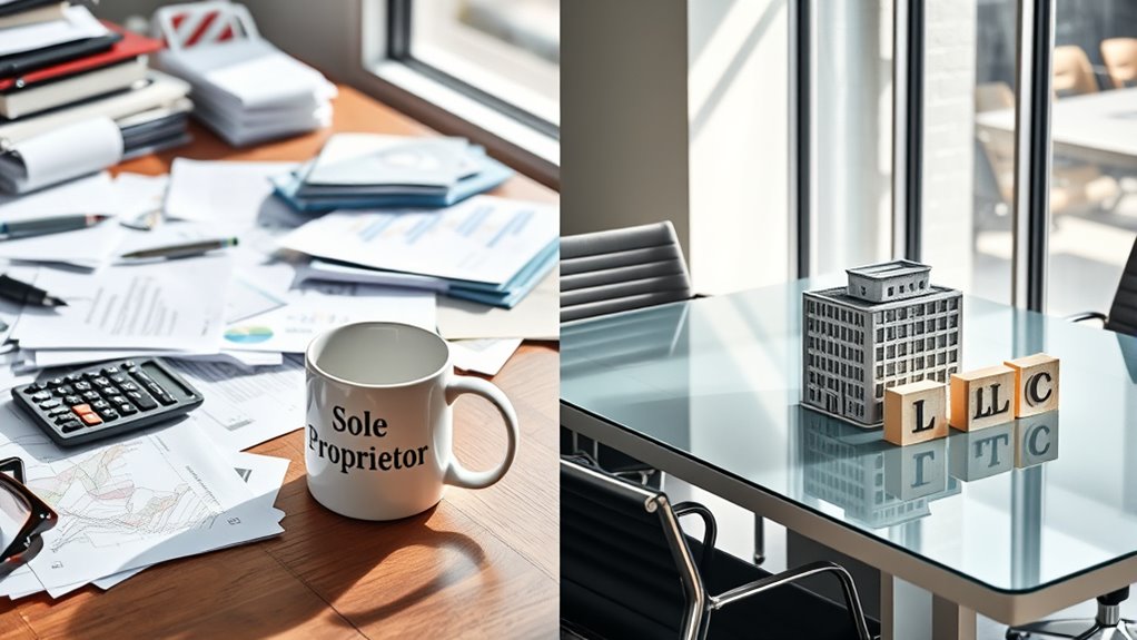 LLC Vs Sole Proprietorship: Choosing Your Business Structure 10 higher costs more administration