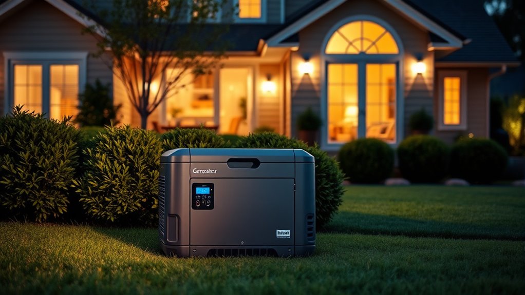home generator selection considerations