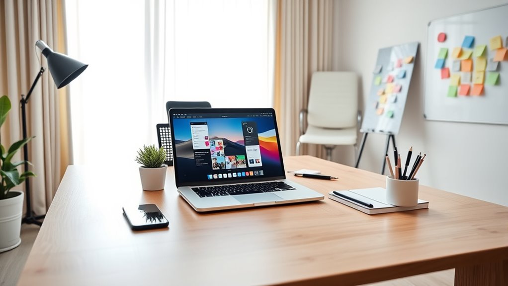home office essential setup