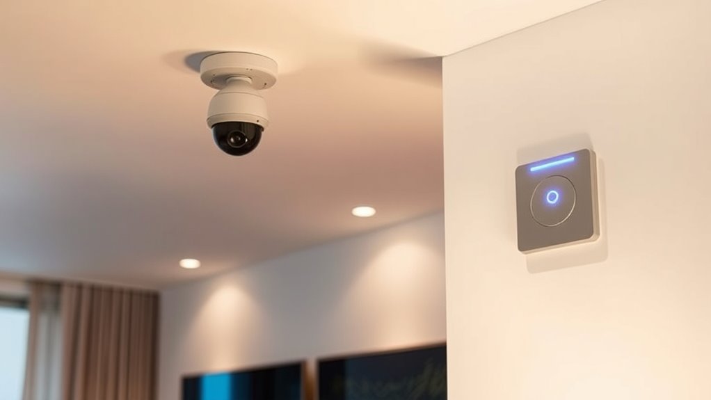 home security cameras sensors