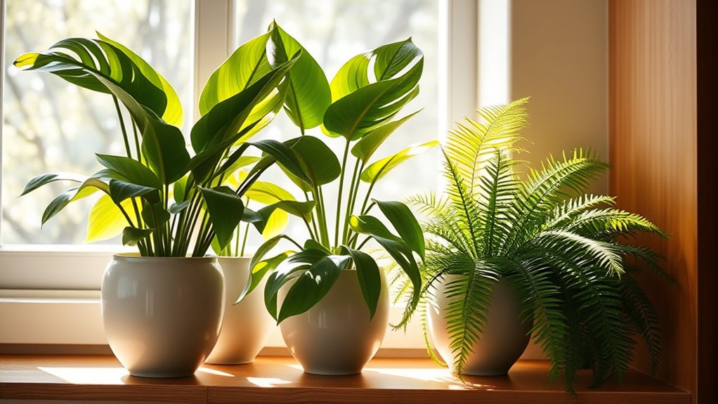 indoor plants boost wellness