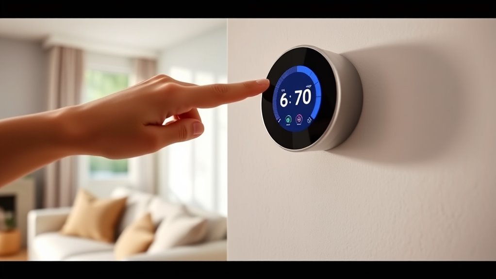 install and configure thermostat