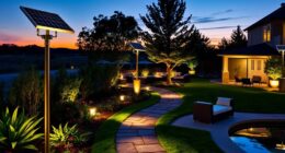 install solar outdoor lights