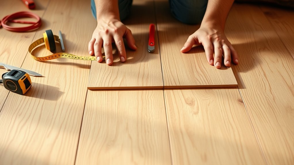 installing floors step by step