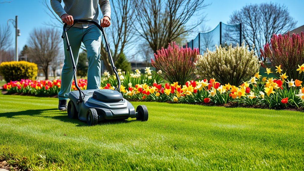 lawn care and maintenance