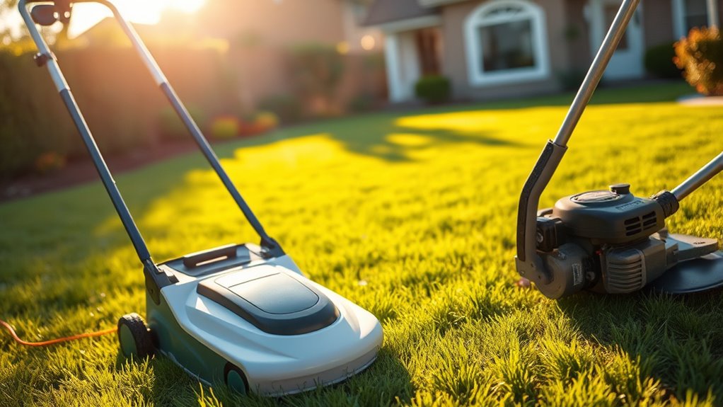 lawn equipment power comparison