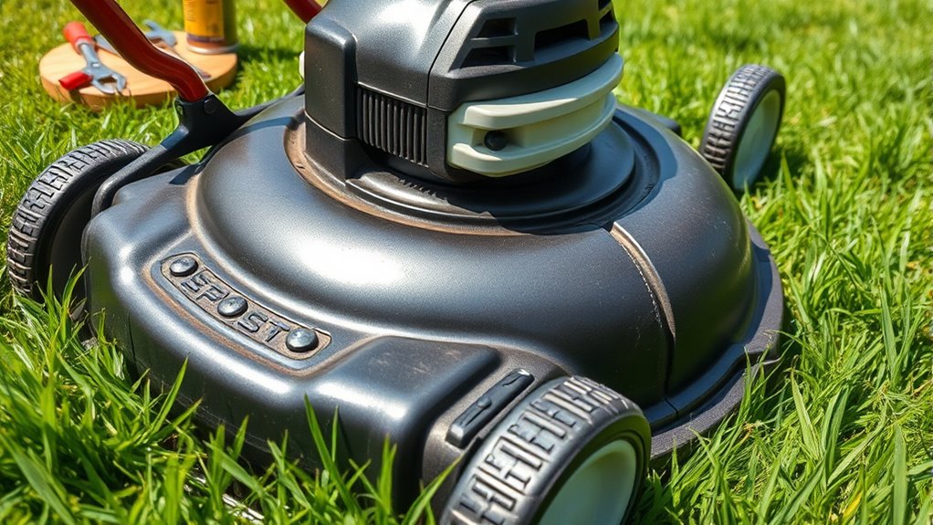 lawn mower maintenance tips