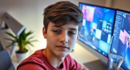 limit screen time to prevent eye strain