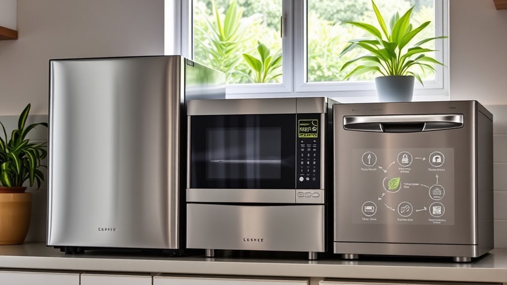 look for energy saving features