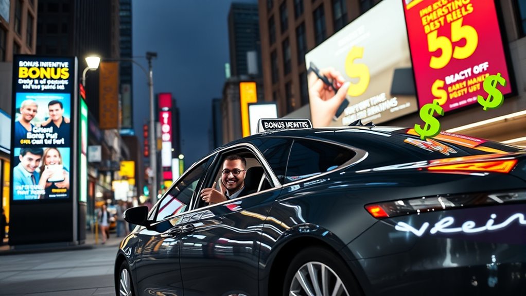 Ride-Sharing and Delivery: Earning Money With Your Car 8 maximize earnings through incentives