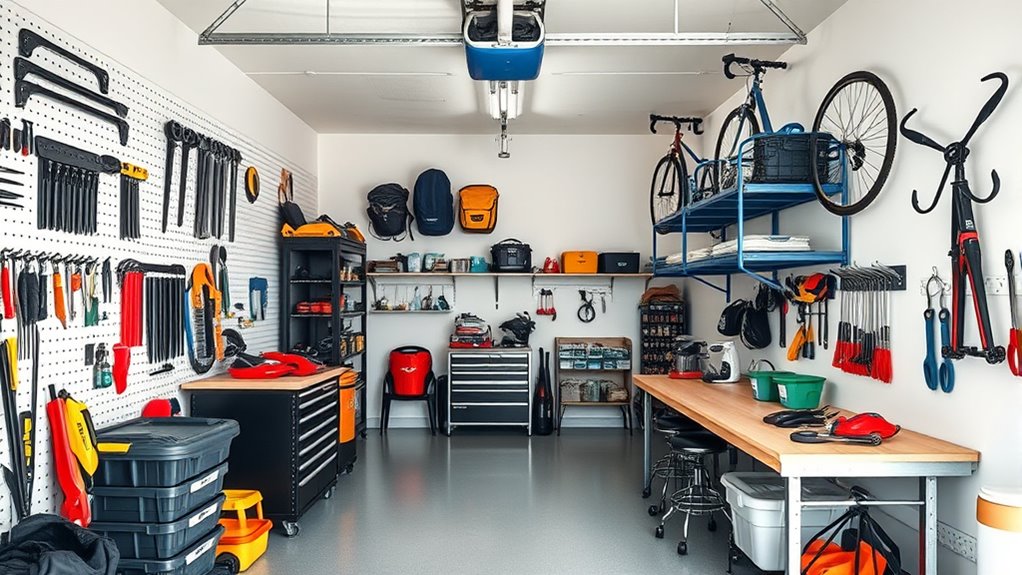 Garage Organization Tips for DIY Enthusiasts 3 organized safe efficient workspace