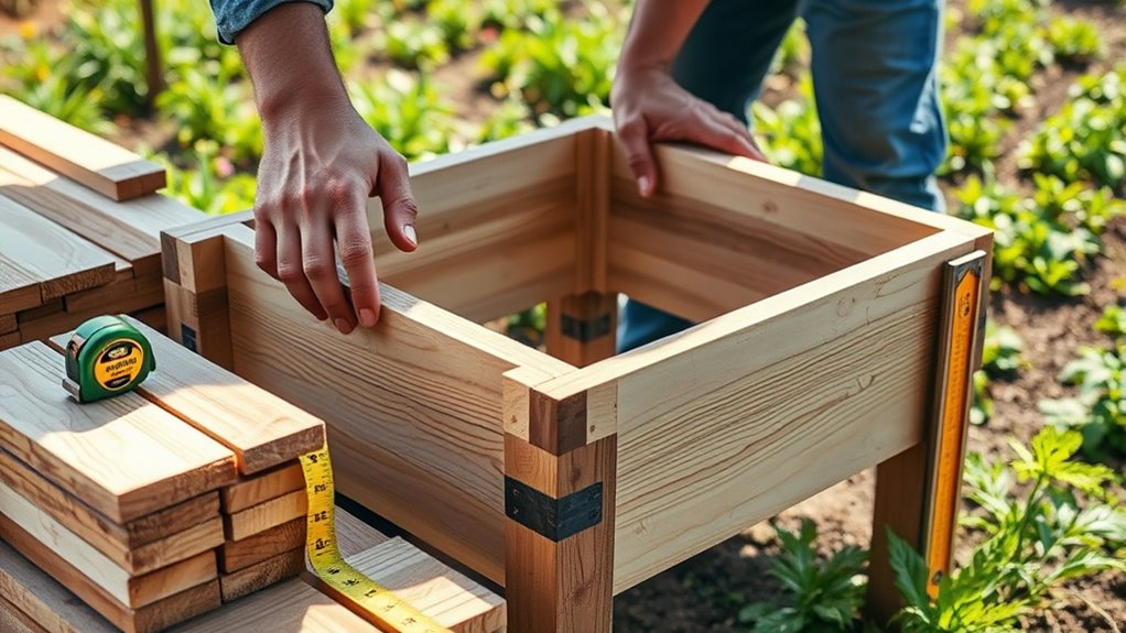 How to Build a Raised Garden Bed 3 plan drainage and sunlight