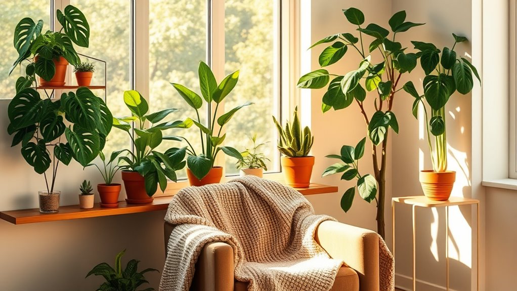 plants boost mood and well being