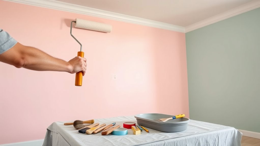 How to Paint a Room Like a Pro (Painting Tips for Beginners) 3 prepare protect paint perfect