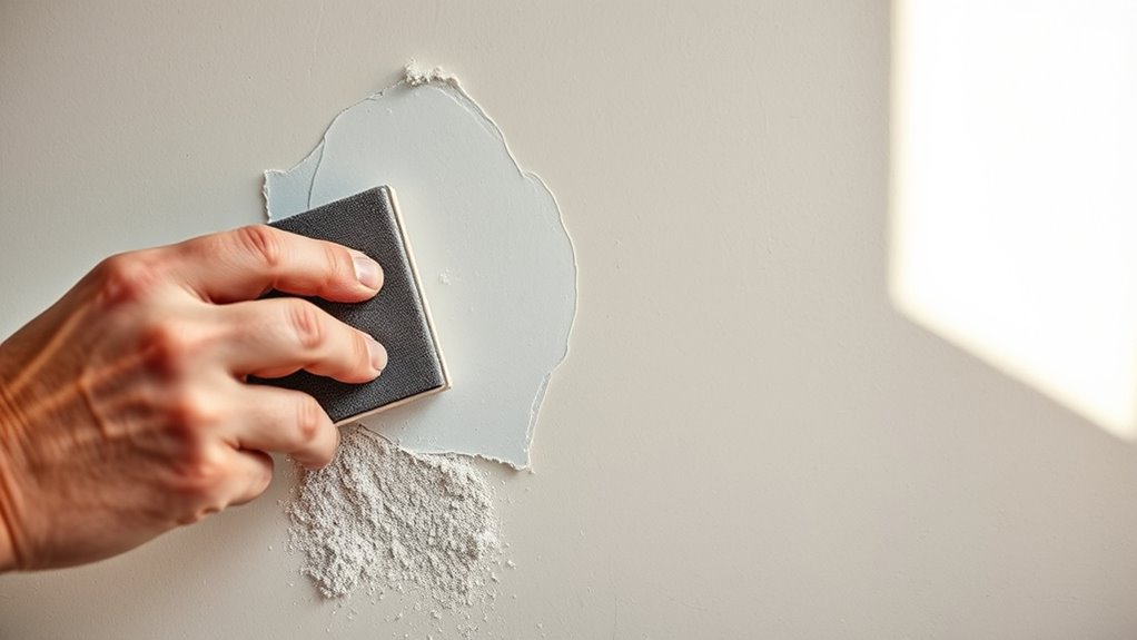 Simple Drywall Repairs: Fixing Holes and Cracks 10 sand prime paint seamlessly