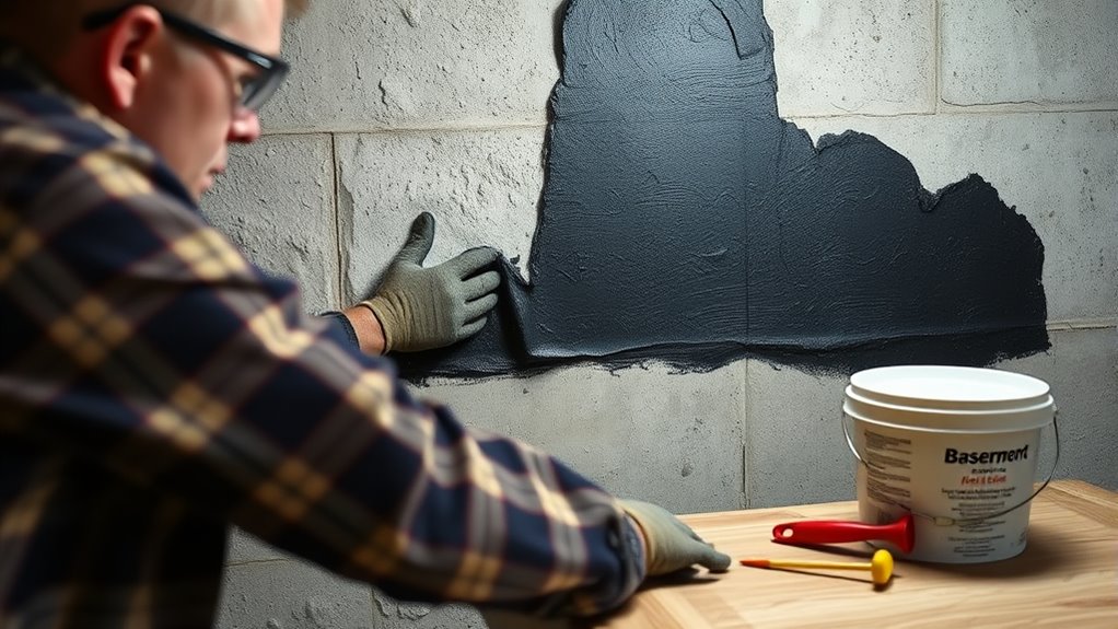 Basement Waterproofing Basics for New Homeowners 9 seal cracks and improve drainage