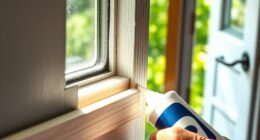seal gaps around windows