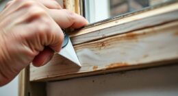 seal gaps to prevent drafts