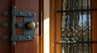 secure doors and windows