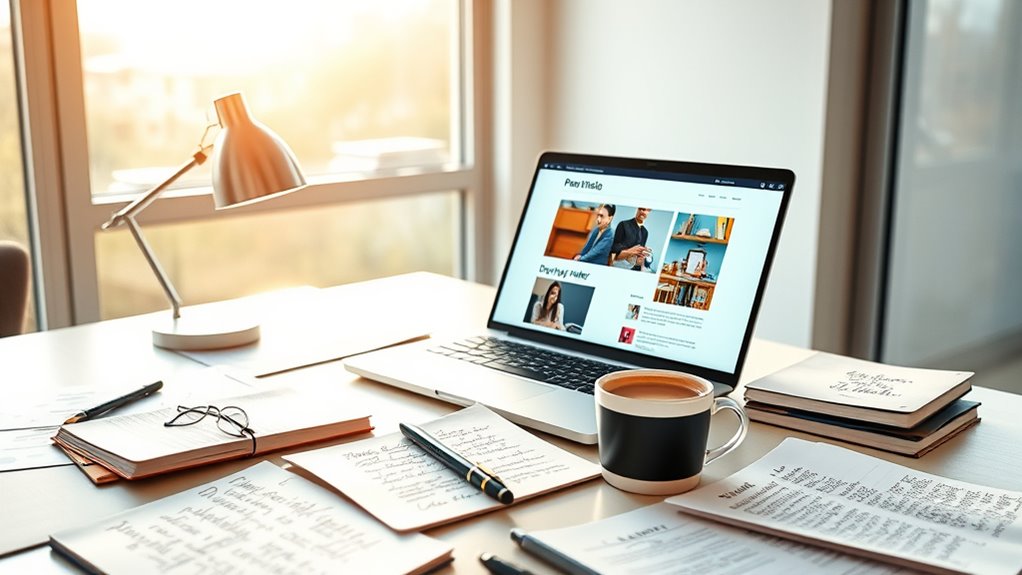 The Ultimate Guide to Freelance Writing for Beginners 4 showcase diverse organized portfolio