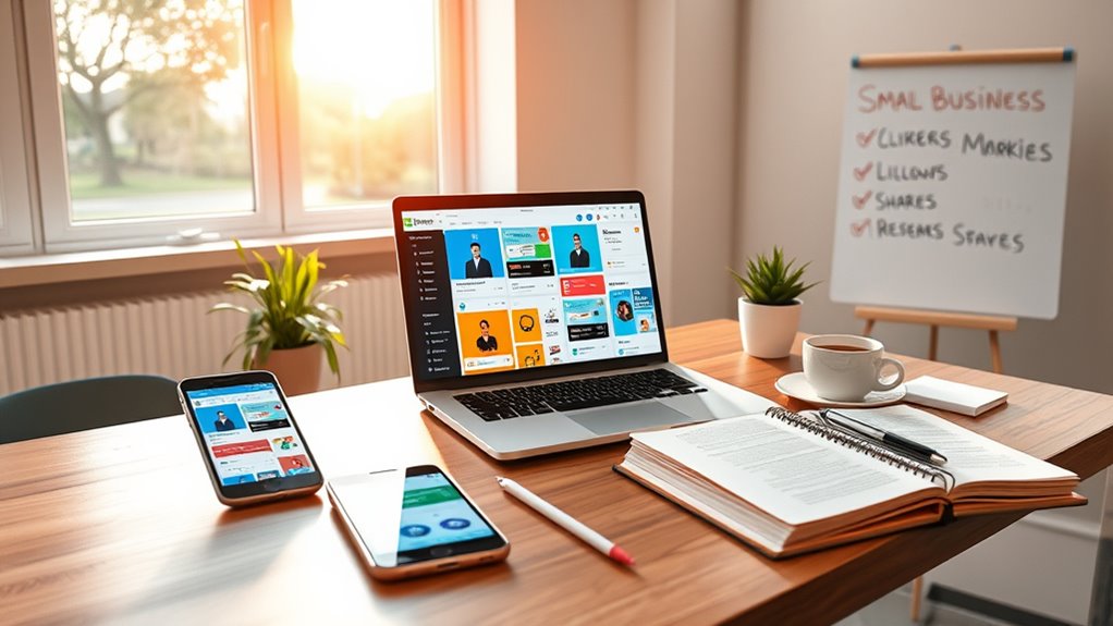 small business social strategies