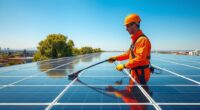 solar panel maintenance tips