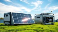 solar vs generator backup