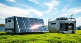 solar vs generator backup