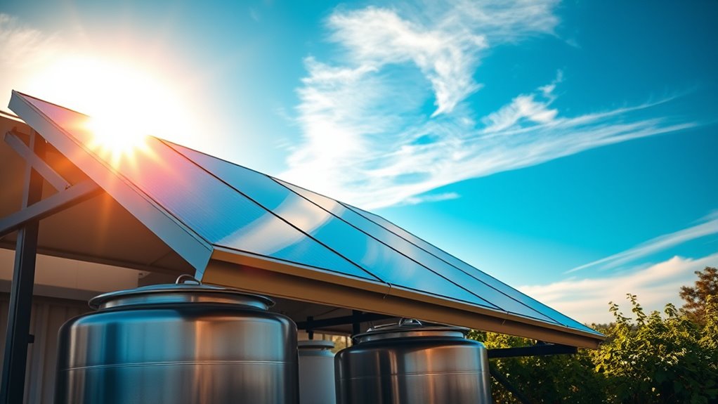 solar water heating options