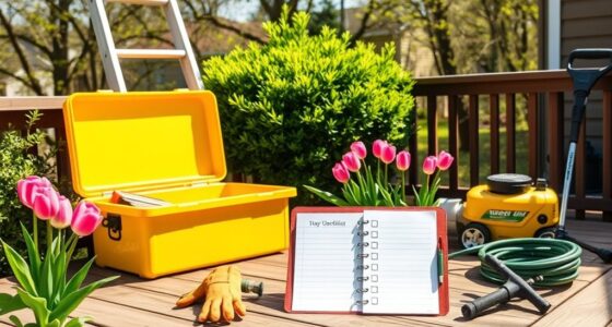 spring home maintenance checklist