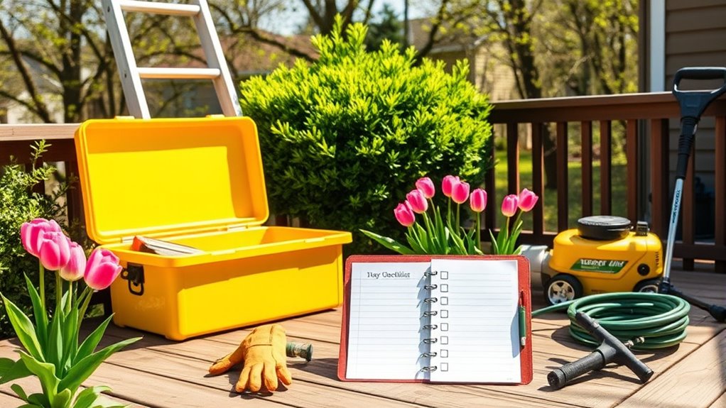 spring home maintenance checklist