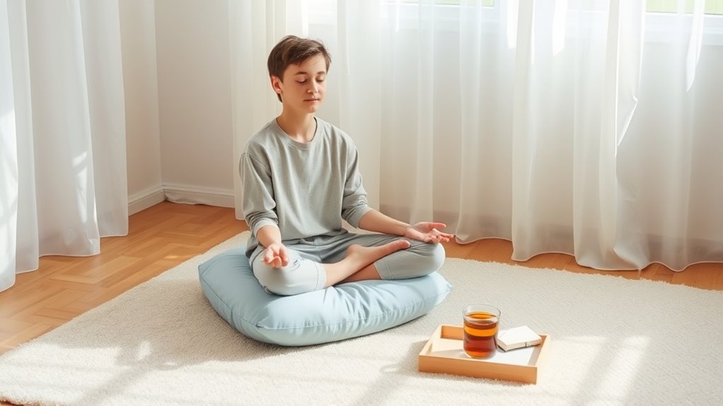 start with simple breathing exercises