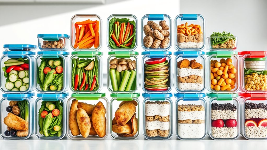 stylish practical meal containers