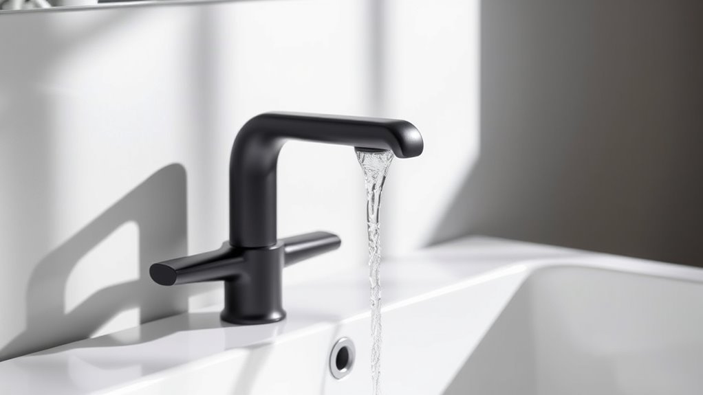 stylish water saving faucets