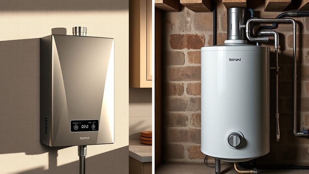 Tankless Vs Traditional Water Heaters: Pros and Cons 3 tankless water heater advantages