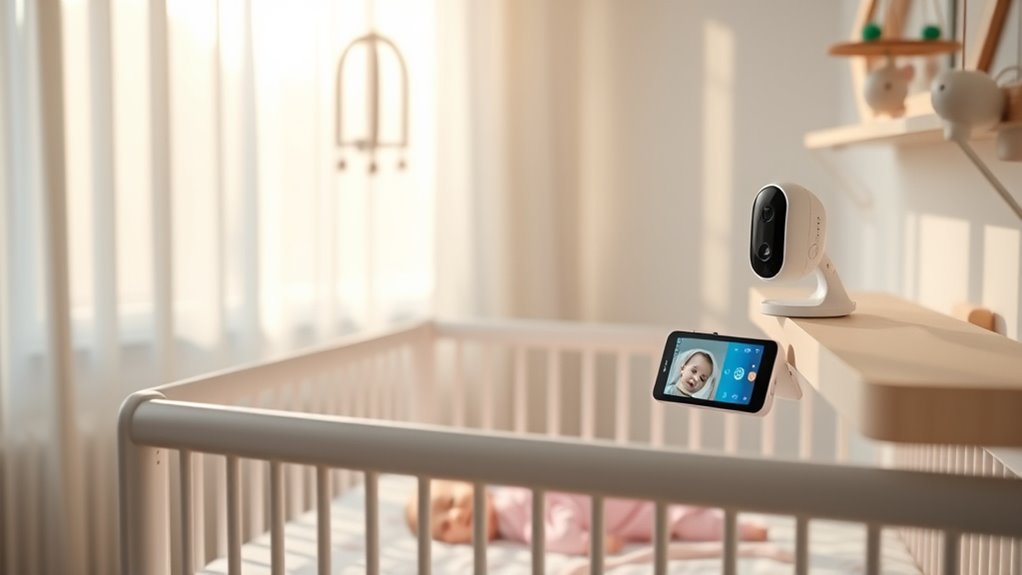 top camera baby monitors