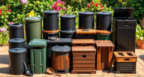top compost bins for eco gardening