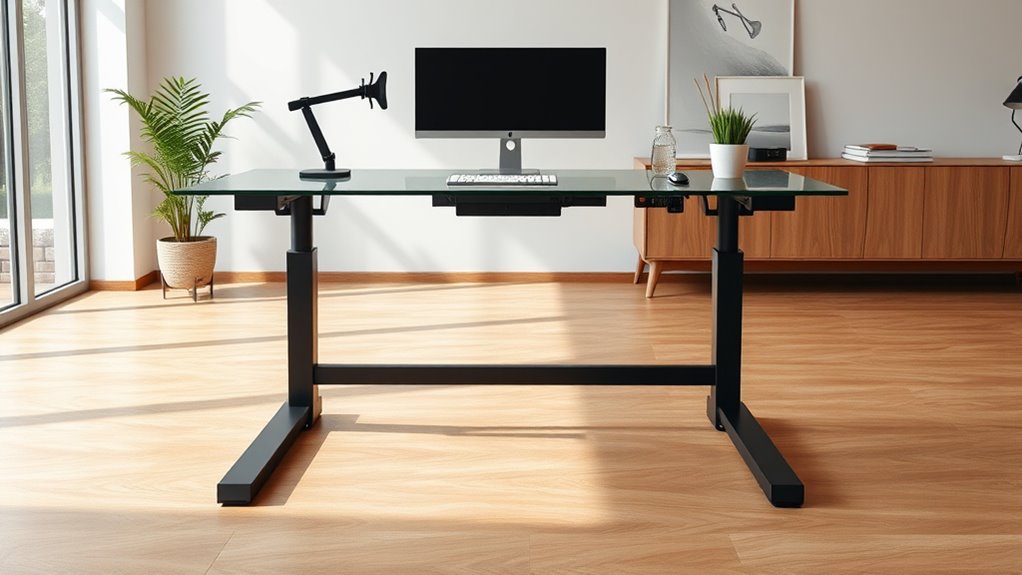 top electric desk frame options