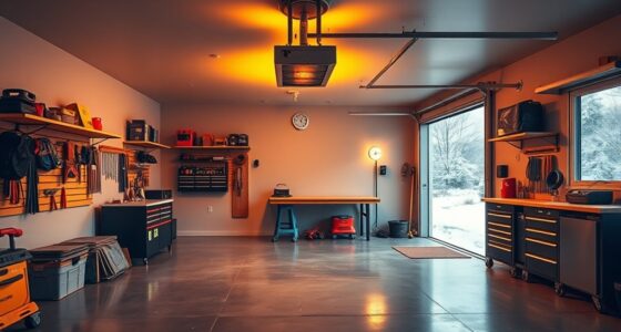 top garage heating options