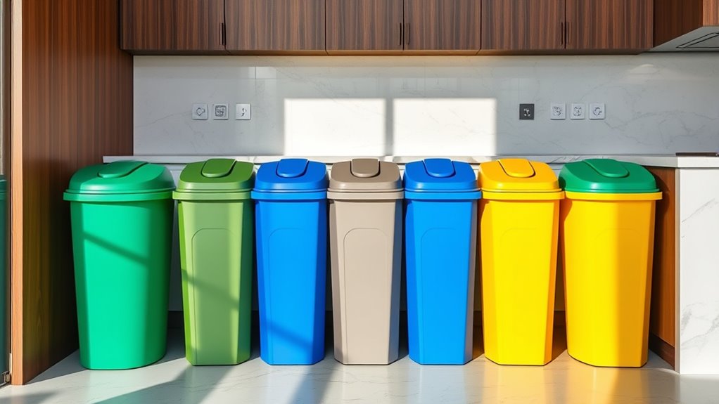 top home recycling bin options