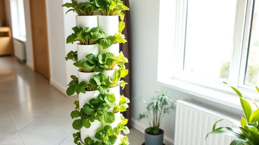 top hydroponic tower gardens
