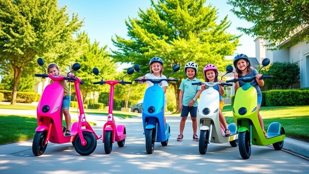 top kids electric scooters