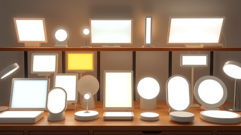 top light therapy lamps