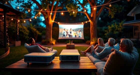 top outdoor portable projectors