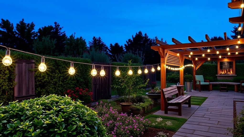 top outdoor solar string lights