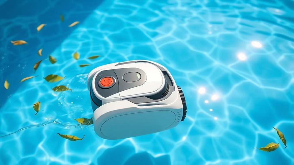 top robotic leaf pool cleaners