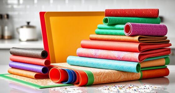 top silicone baking mat sets
